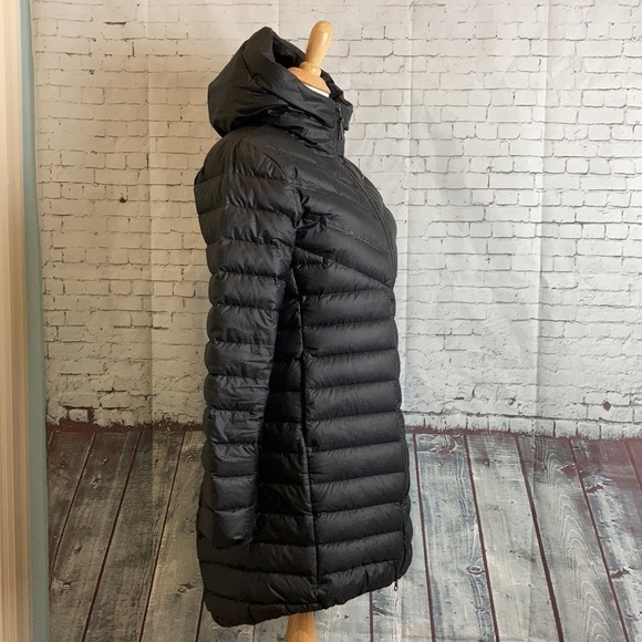 Nike Sportswear Tech AeroLoft Down Parka Jacket Sz S Longline Winter Athleisure - Picture 2 of 16